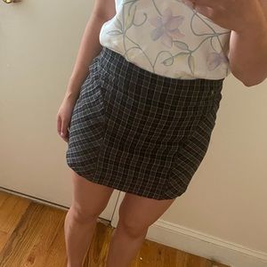 Urban Outfitters Plaid Mini Skirt